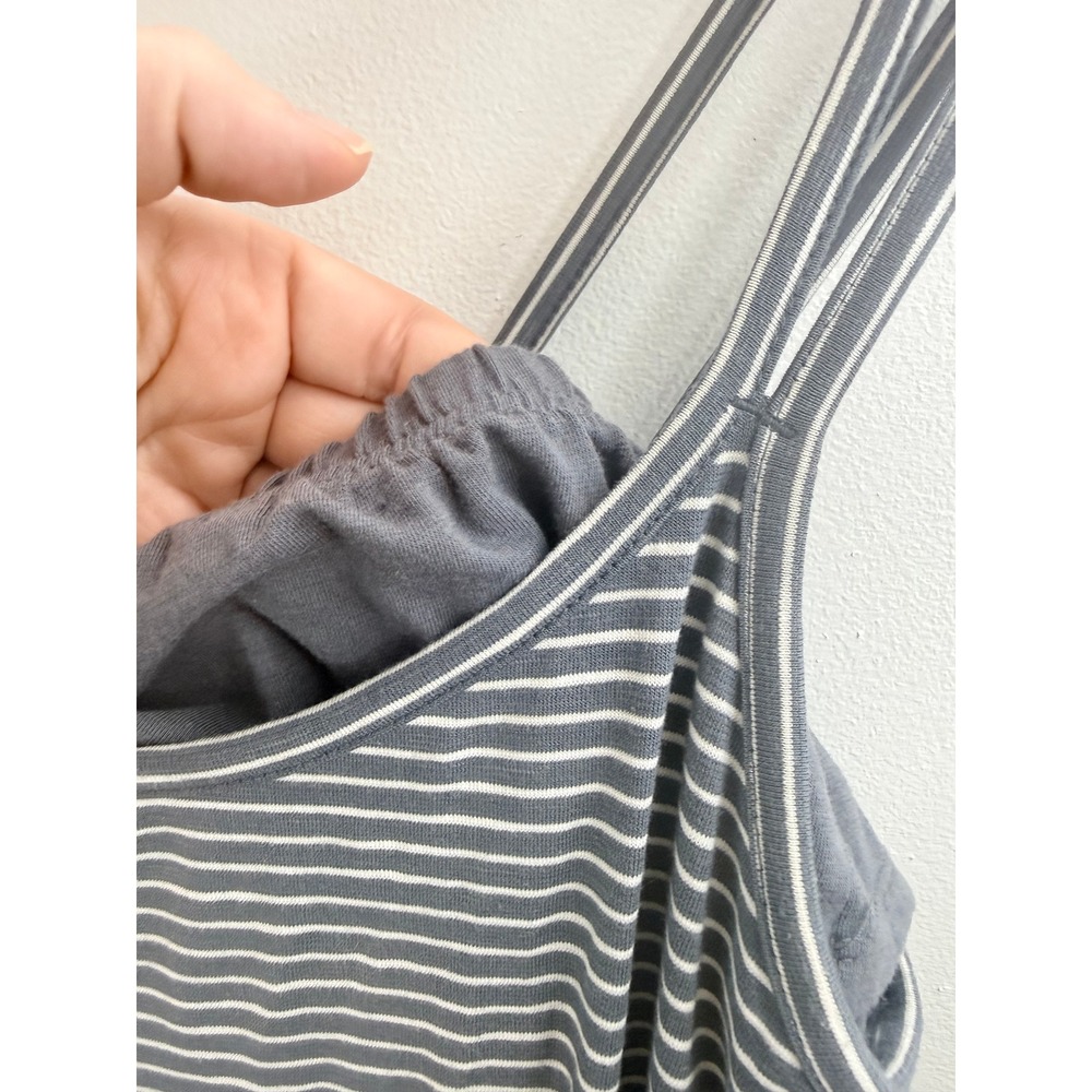 TOAD&CO Women's Striped Spaghetti Strap Maxi Dress Sz Small Beachy Casual Summer - Picture 8 of 11